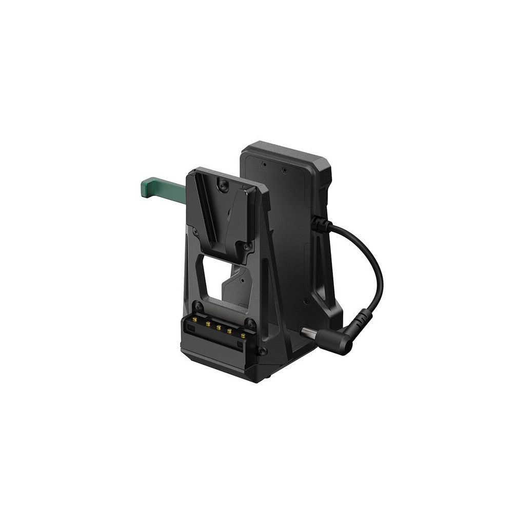 ACCSOON Versatile accessory designed to power both a camera and a Accsoon wireless transmitter simultaneously using a single V-l