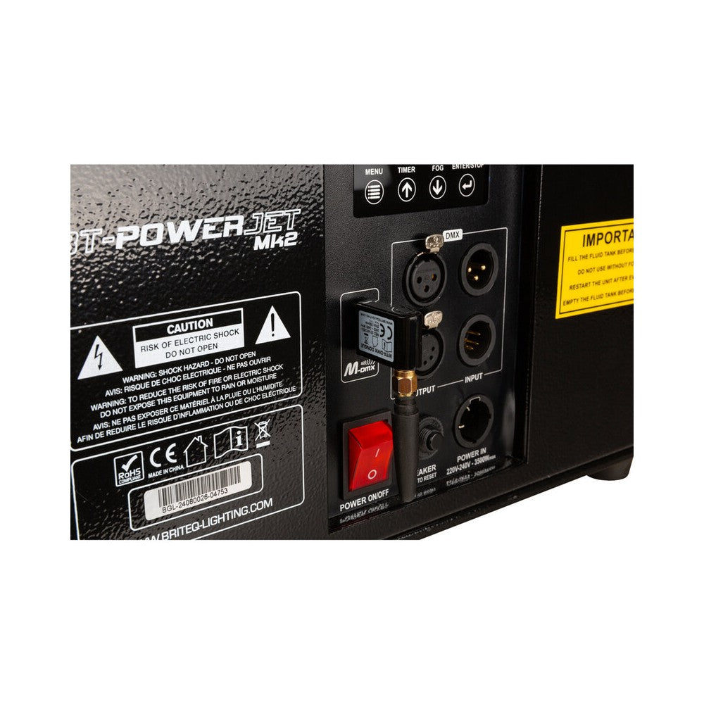 Briteq BT-POWERJET Mk2 Vertical Smoke Machine