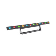 JB Systems LED bar with 12 high-power RGB LEDs (3 W each), indoor use, DMX and wireless DMX, many different integrated automatic