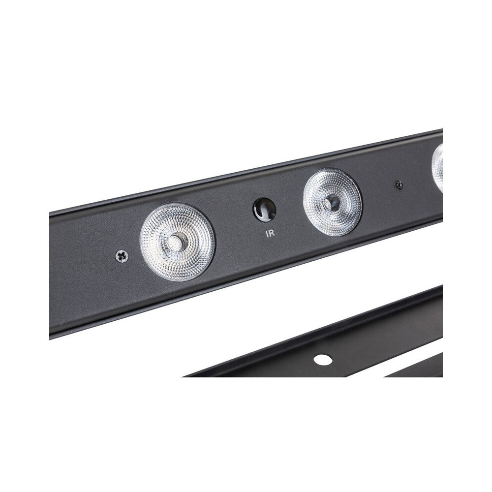 JB Systems LED bar with 12 high-power RGB LEDs (3 W each), indoor use, DMX and wireless DMX, many different integrated automatic