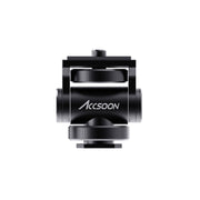 ACCSOON Multi-directional cold-shoe adapter, 180° adjustable angle