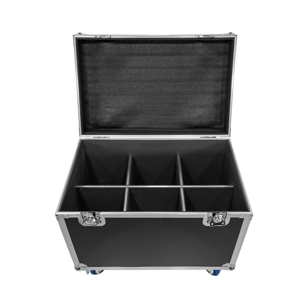 Evolite Flight case, carries up to 6 IPAR740 or IPAR400 spotlights safely