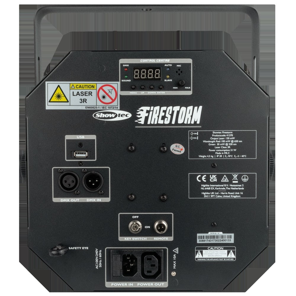Showtec Firestorm 4-in-1 Light Effect