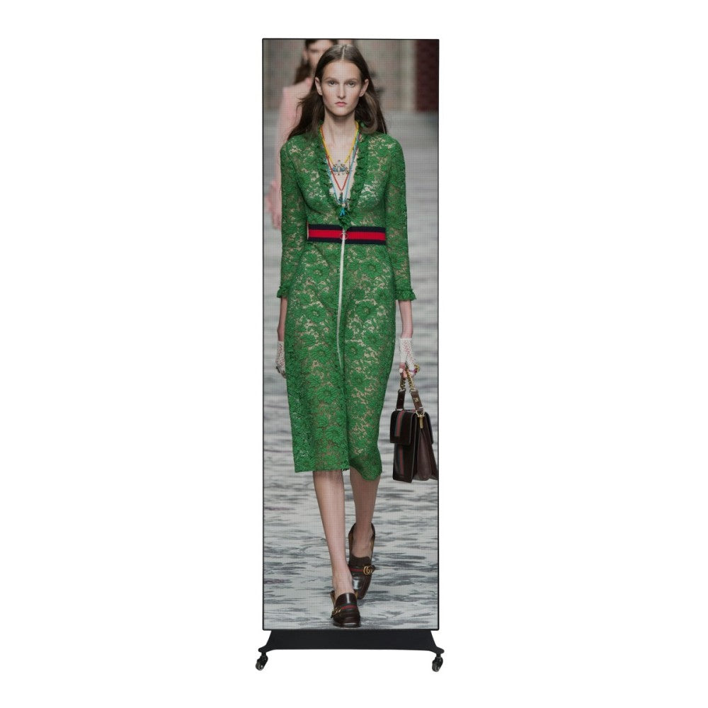 DISPLAY LED POSTER HELVIA HLV-POS2.5-v2Fip65 Outdoor 2072mm*612mm con supporto e ruote