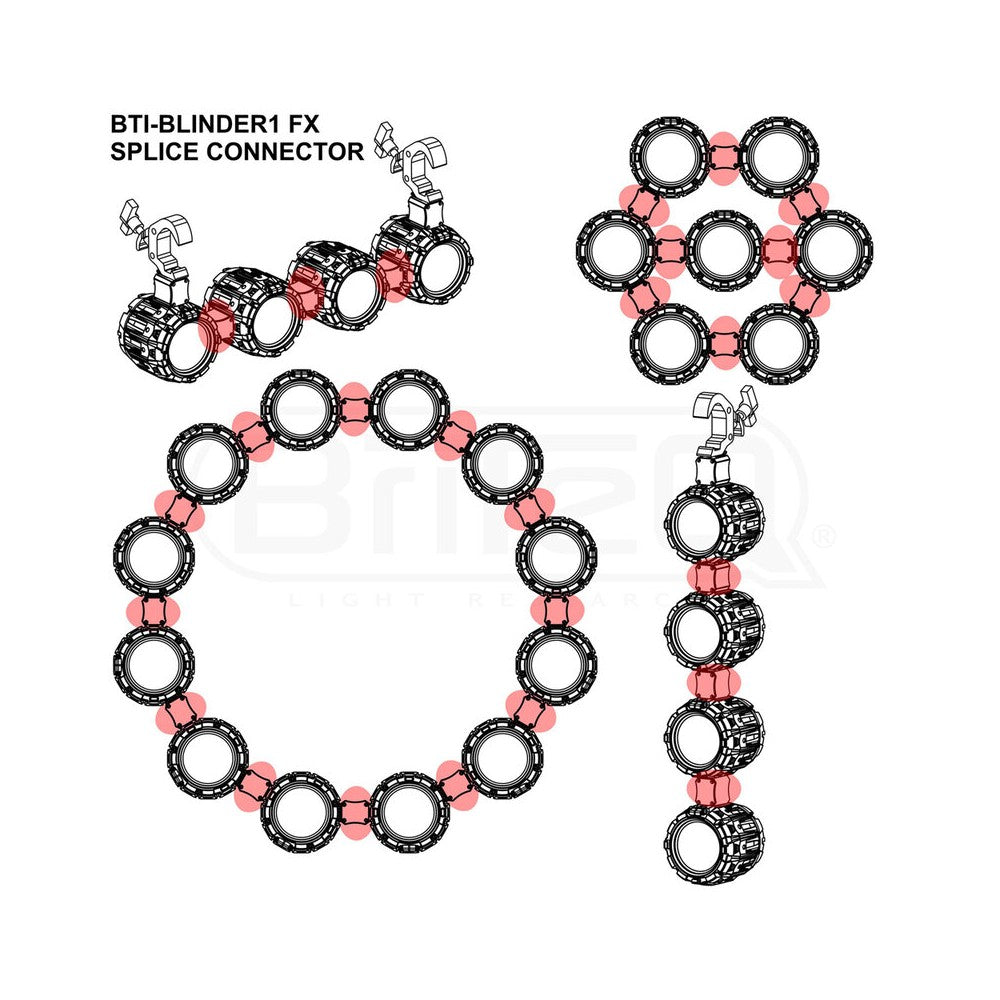 Briteq Splice connector for BTI-BLINDER1 FX