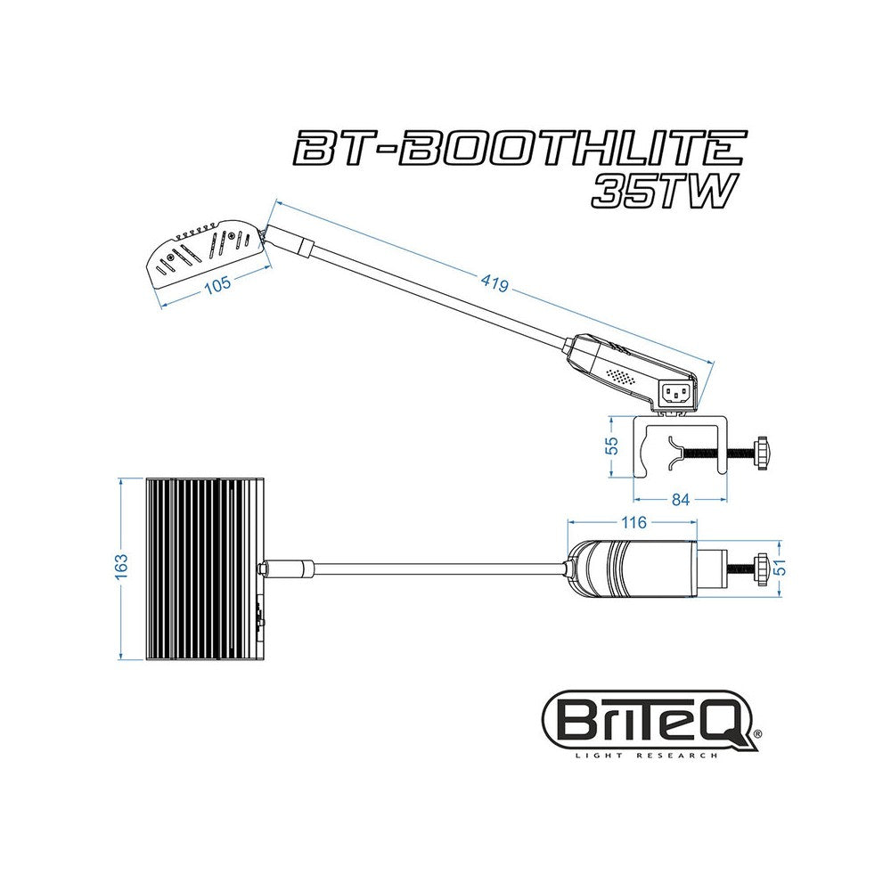 Briteq BT-BOOTHLITE 35TW