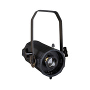 Briteq LED profile spot fixture based on a special 500 W (2800 K + 6000 K) COB LED module and multiple options sold separately: