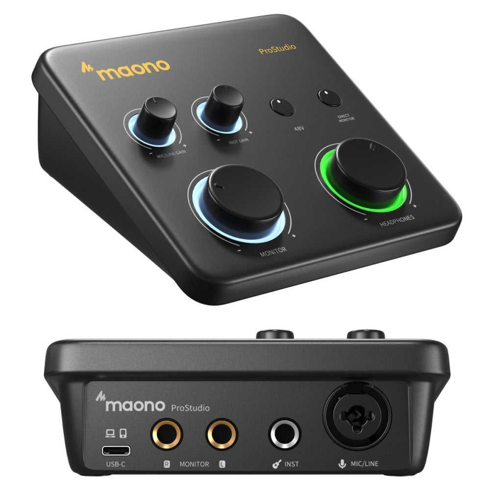 USB Audio Interface PRO-STUDIO 2x2 MAONO PS22 Lite