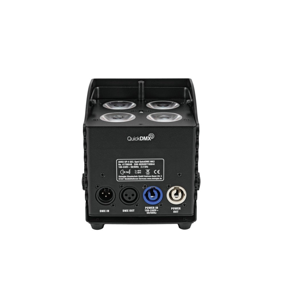 EUROLITE AKKU UP-4 QCL Spot QuickDMX MK2