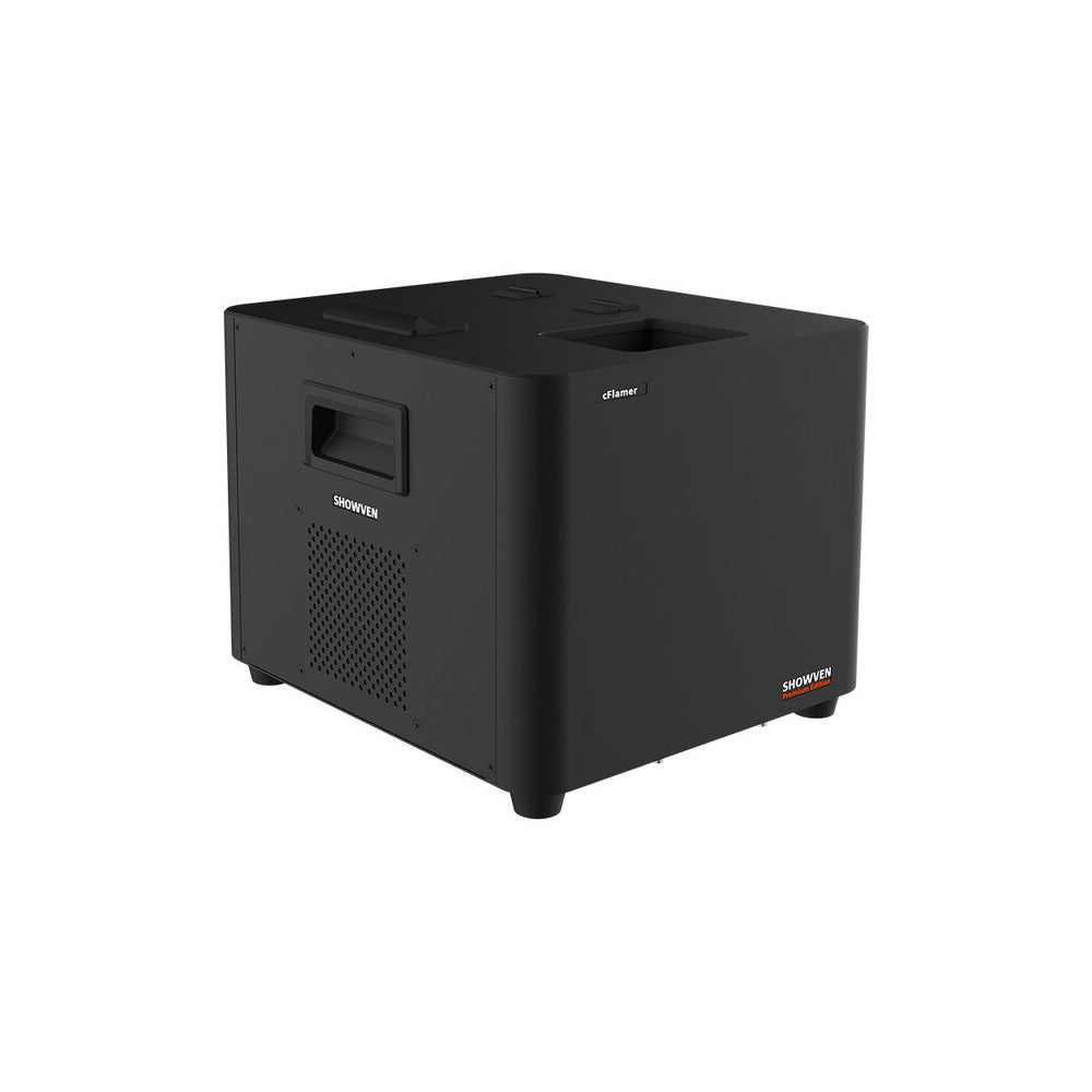 Sparkular 400 W vertical colored flame effect machine, up to 10 meters in five colors, DMX, 9 - 60 V pyro signal