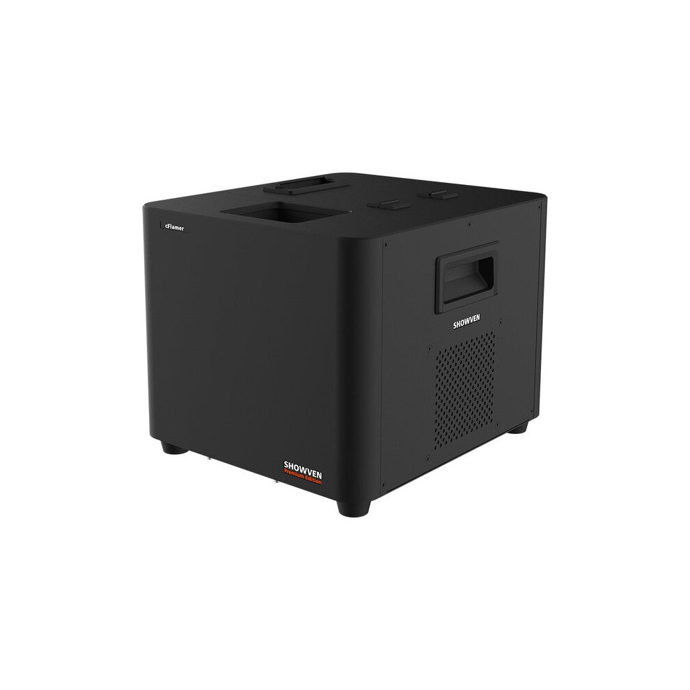 Sparkular 400 W vertical colored flame effect machine, up to 10 meters in five colors, DMX, 9 - 60 V pyro signal