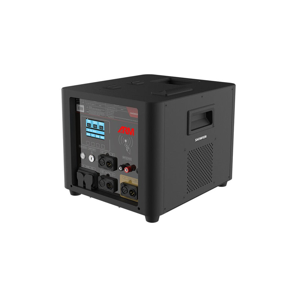 Sparkular 400 W vertical colored flame effect machine, up to 10 meters in five colors, DMX, 9 - 60 V pyro signal