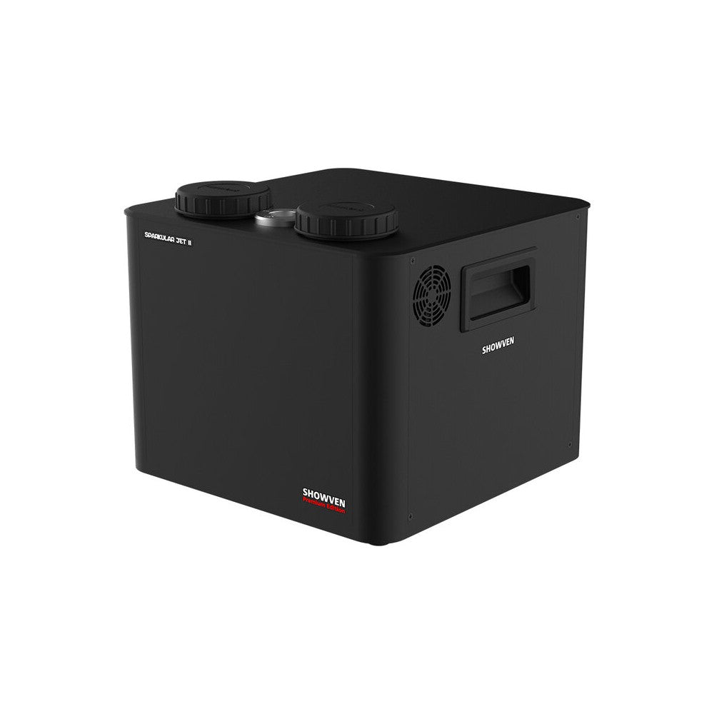 Sparkular 800 W cold spark effects machine up to 10 m high, built-in air compressor, DMX control, 220 V AC