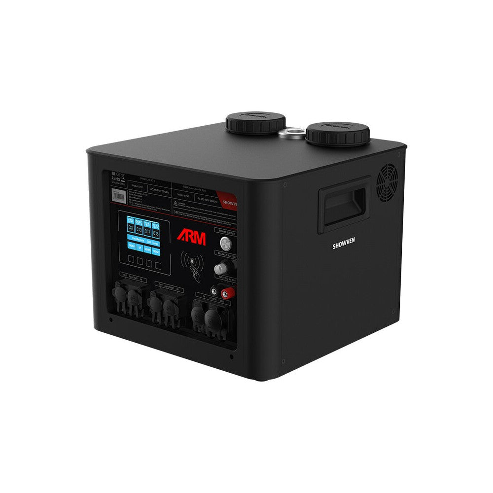 Sparkular 800 W cold spark effects machine up to 10 m high, built-in air compressor, DMX control, 220 V AC