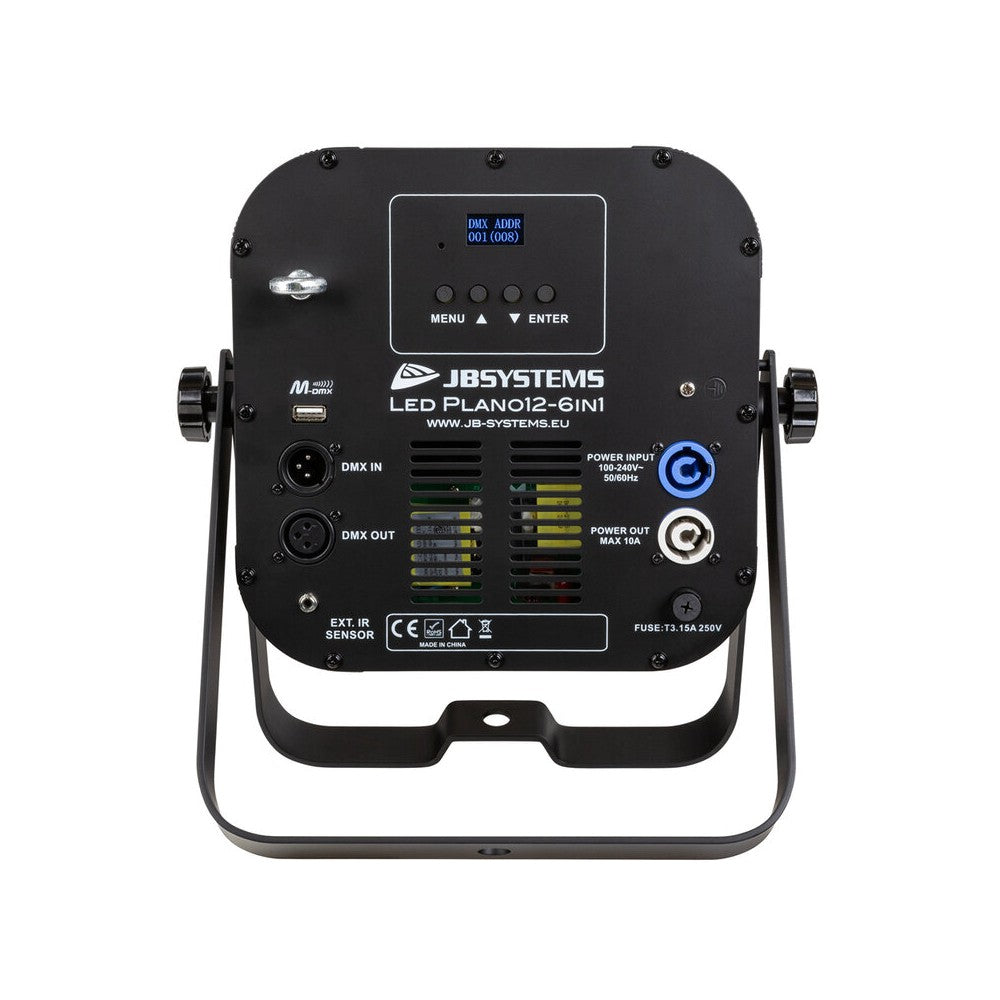 JB Systems 12 x 20W RGBAL + UV flat projector