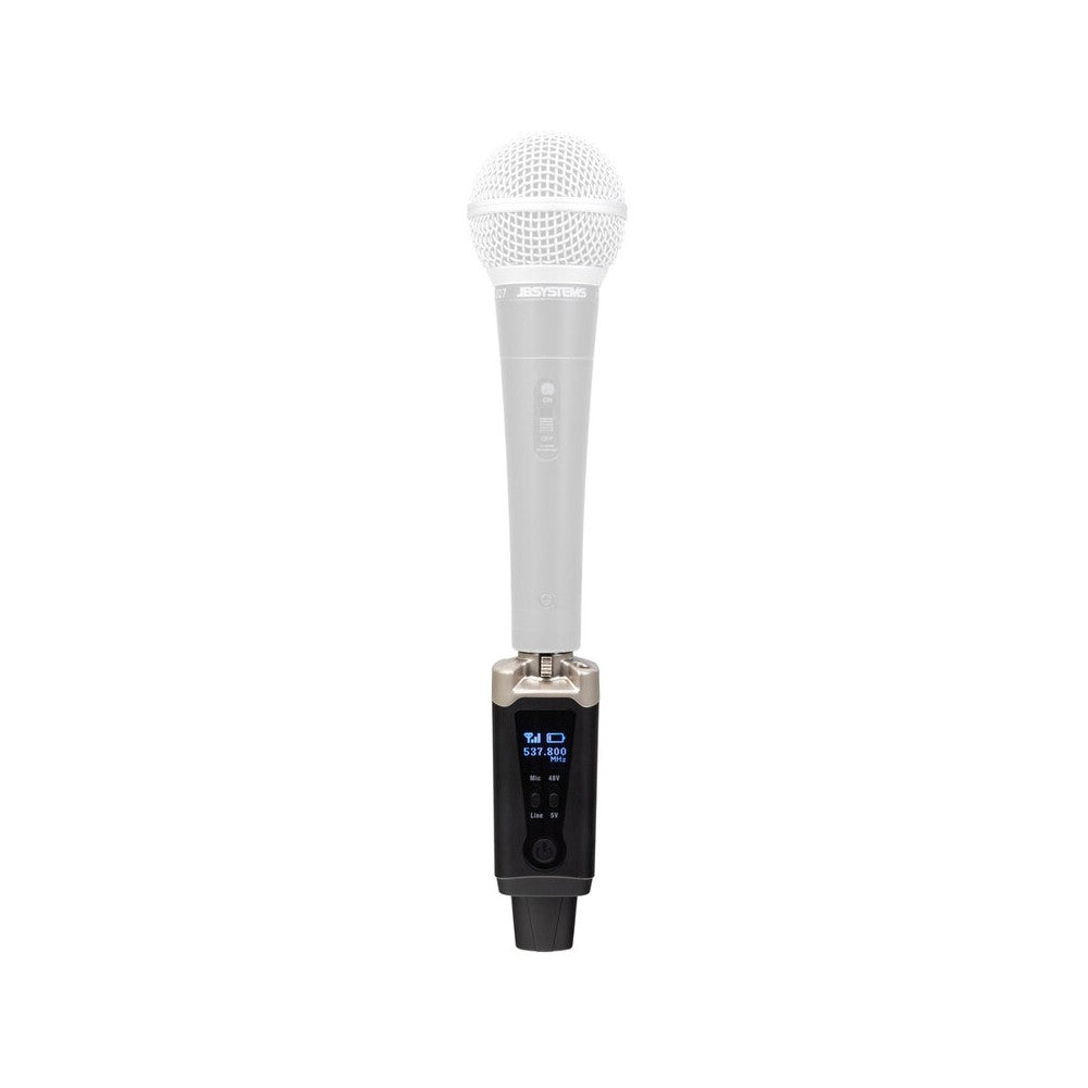 JB Systems Wireless transmitter / receiver MIC / line, ID MATCH technology, 35 m working distance