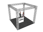 ALUTRUSS Set Traversa QUADLOCK 6082 quadrato 4x4x3,5m (LxPxA)