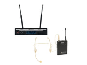 RELACART Set UR-222S Bodypack con Headset HM-600S