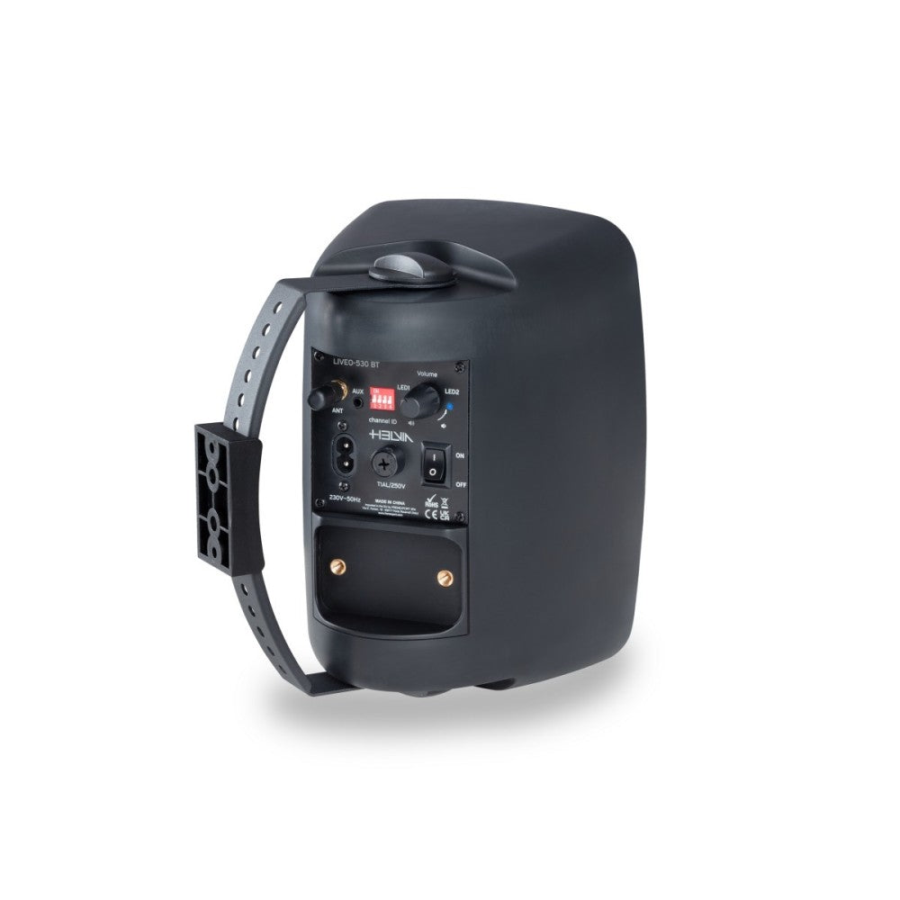 HELVIA LIVEO-530 BTBK Coppia di diffusori attivi da parete