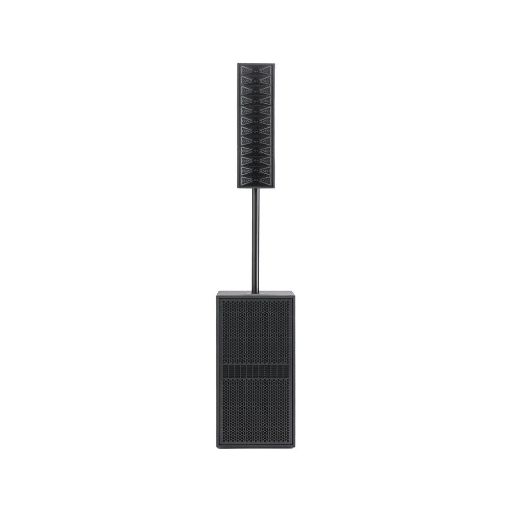 Audiophony Active column array system with column mid 3 x 5''+ high 12 x 1'' on horn, 2 x 12" subwoofer, mixer, BT5.0 TWS