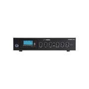 Audiophony PA 60 W, 100 V amplifier-mixer with integrated media player, USB, FM tuner, Bluetooth and DAB+