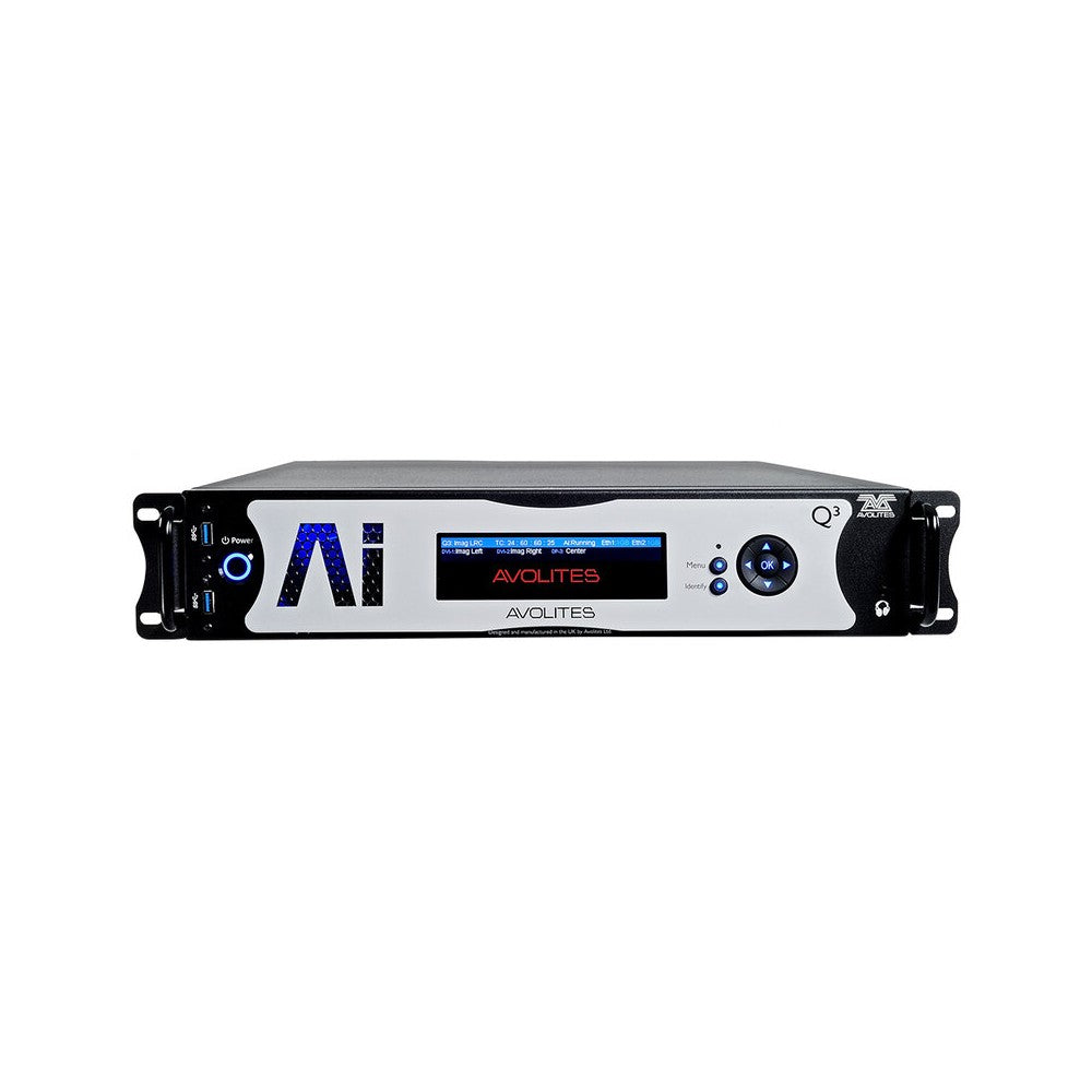 Avolites Compact, high-performance server for live video manipulation, 1 x 4K and 2 x HD outputs, 1TB of NVMe storage, hardware