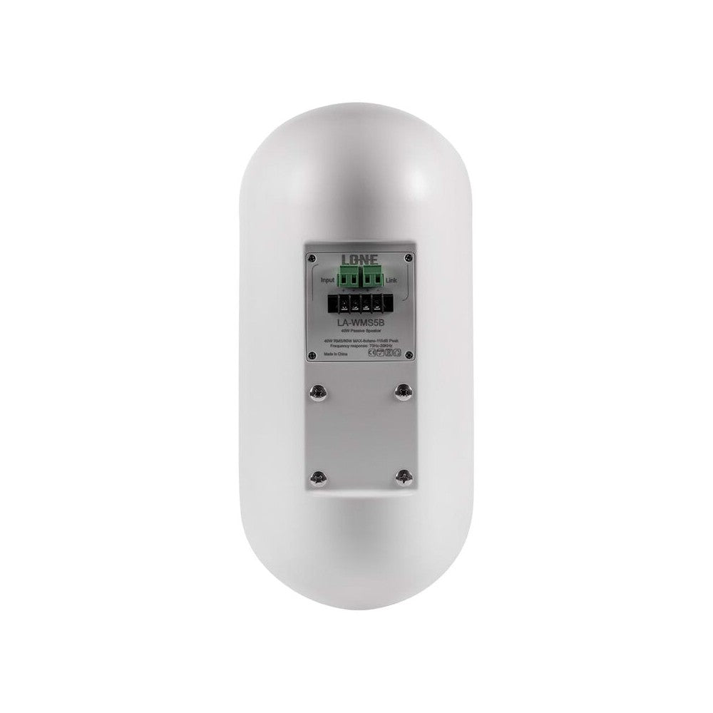 ALTAVOZ ÚNICO 80 W máx. bidireccional para montaje en pared, woofer de 5" + tweeter de cúpula, blanco