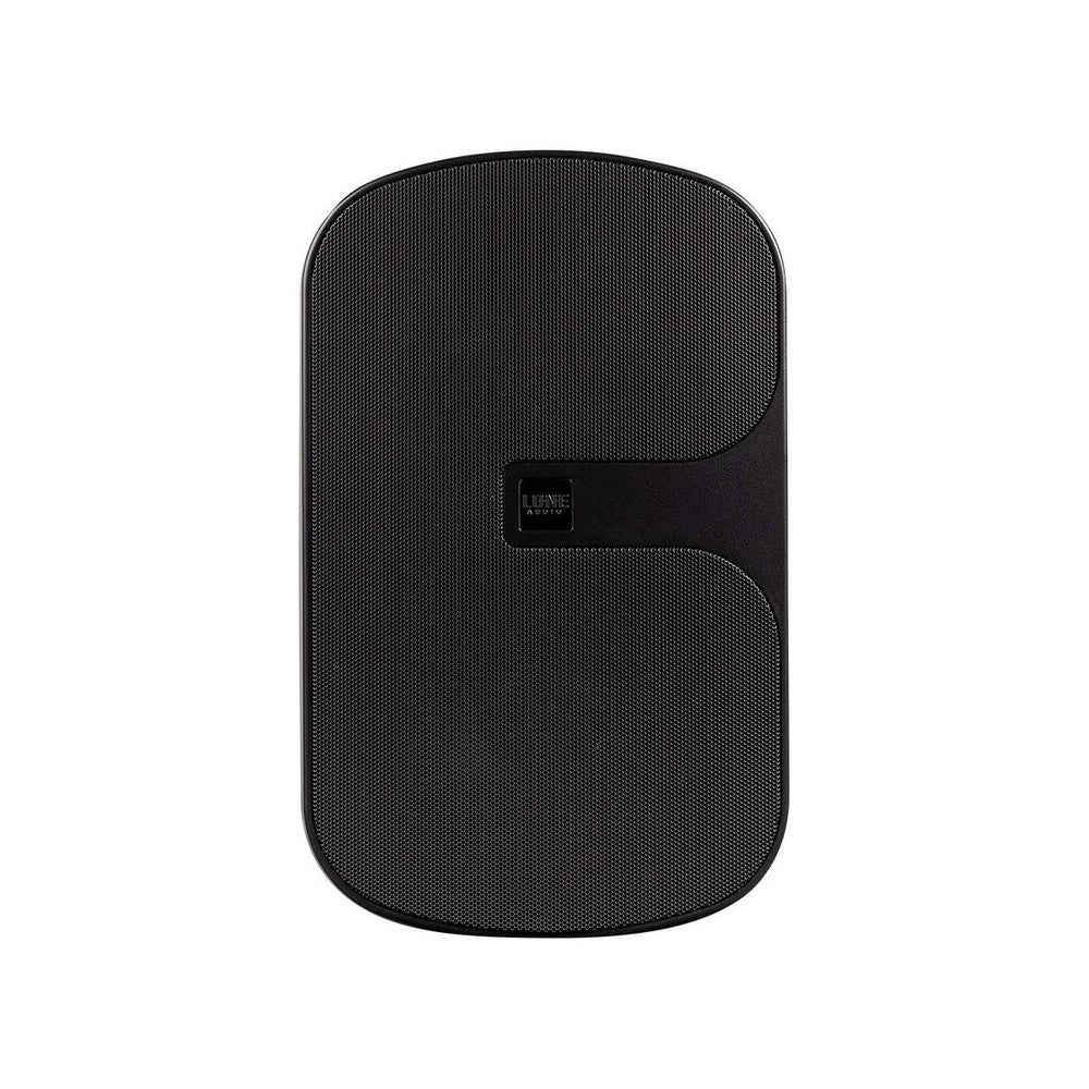 LONE AUDIO 120 W max. 2-way wall-mount loudspeaker, 8" woofer + dome tweeter, black