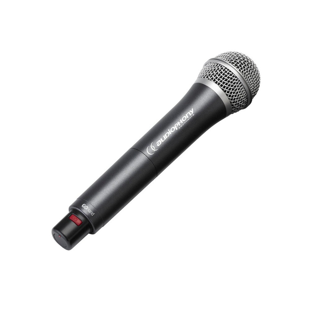 Audiophony 16-frequency UHF handheld microphone, condenser capsule