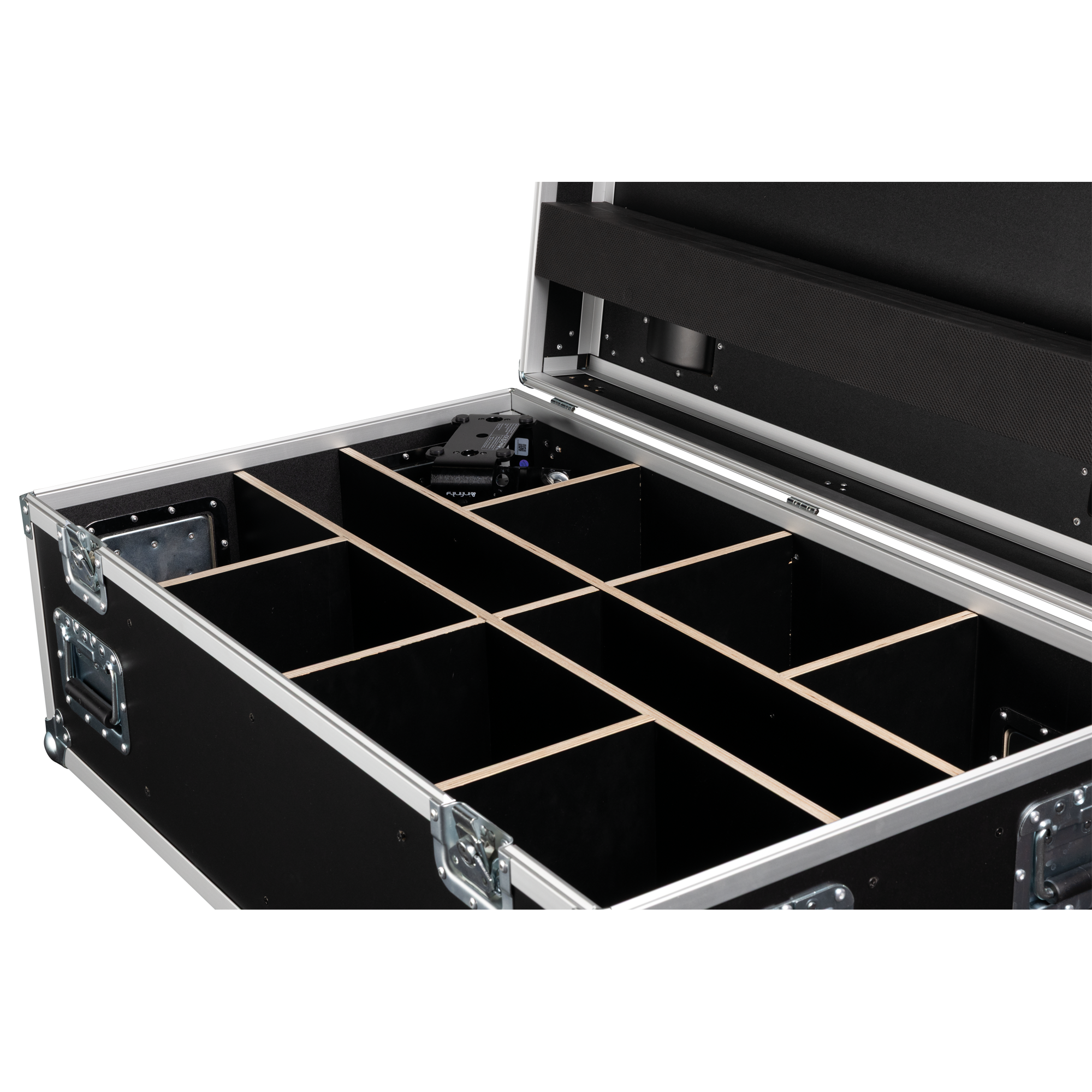 INFINITY Case for Raccoon Junior P7/4 Chiusure a farfalla e maniglia del coperchio Penn Elcom - ruote girevoli con freno