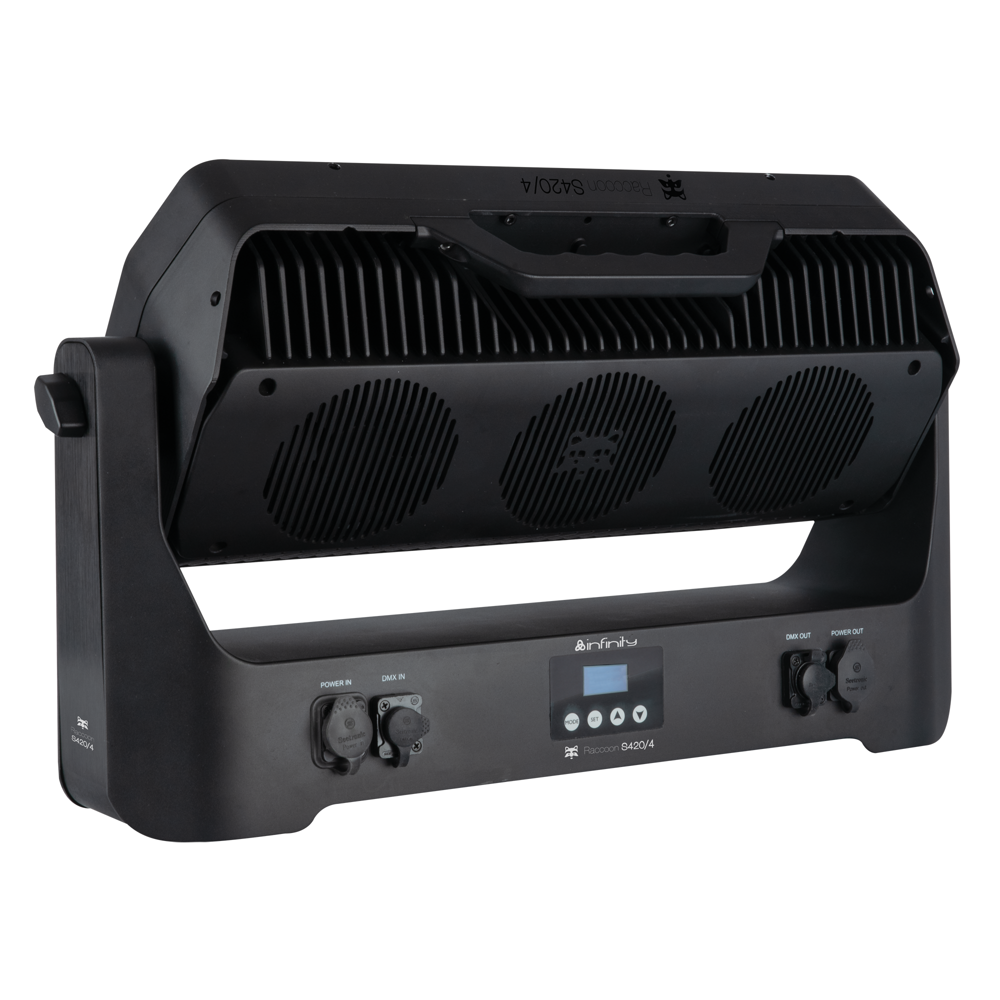 Infinity Raccoon S420/4 Strobo/wash professionale