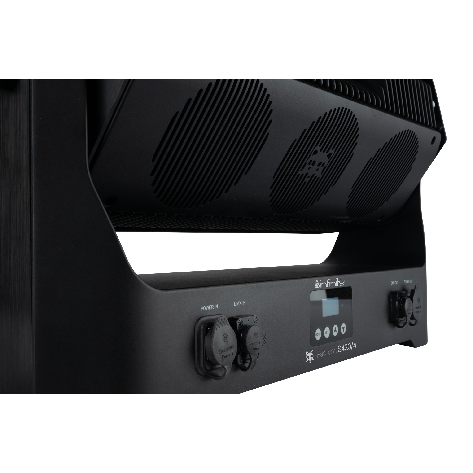 Infinity Raccoon S420/4 Strobo/wash professionale