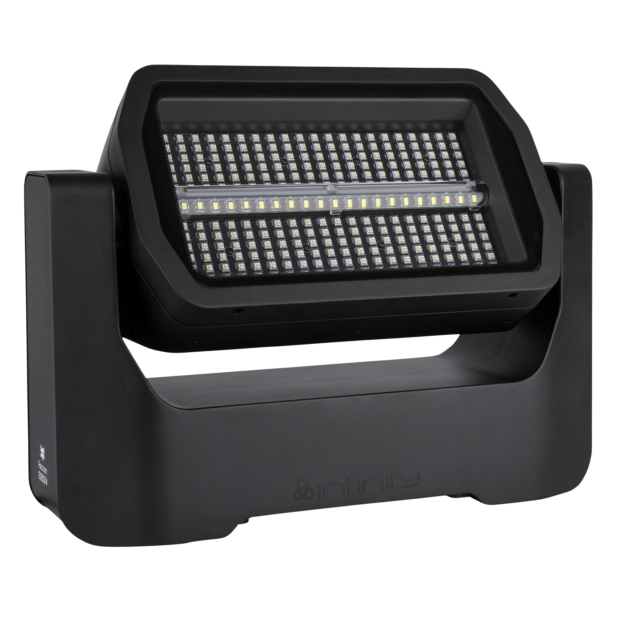 Infinity Raccoon S250/4 Junior Strobo/wash professionale con tilt motorizzato