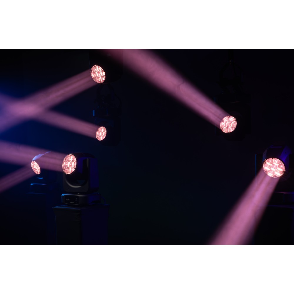 SHOWTEC Xpression 2000W - WashBeam 7x 40W LED wash/beam moving head