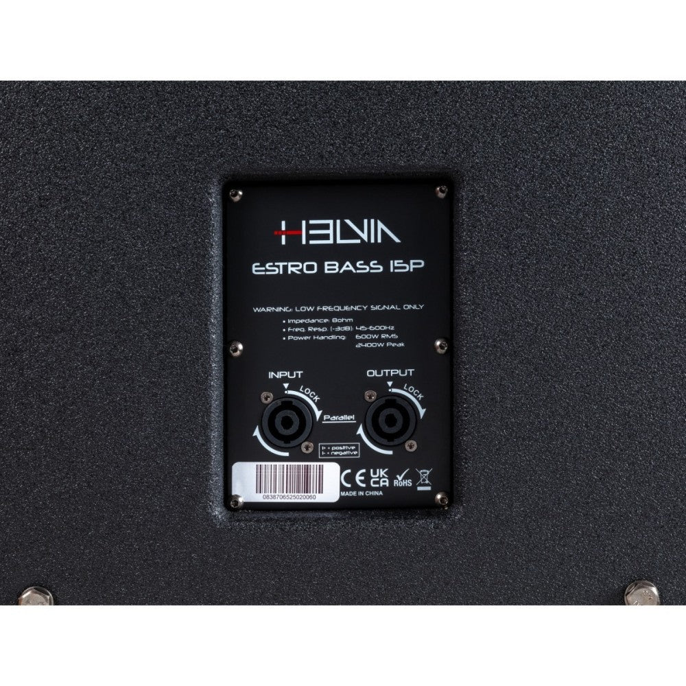 HELVIA ESTRO BASS 15P Subwoofer Passivo 15"con Bass Reflex