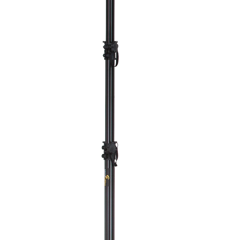 SOUNDSATION LIGHT STAND WITH T-BAR LS-200 IN ALUMINUM