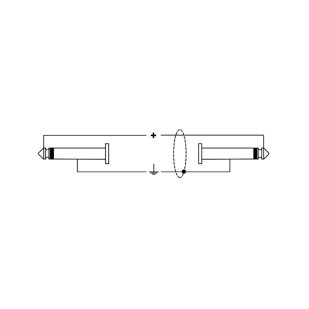 Quik Lok ITTOP/JJ-10 Jack Mono/Jack Mono Neutrik 10 mt