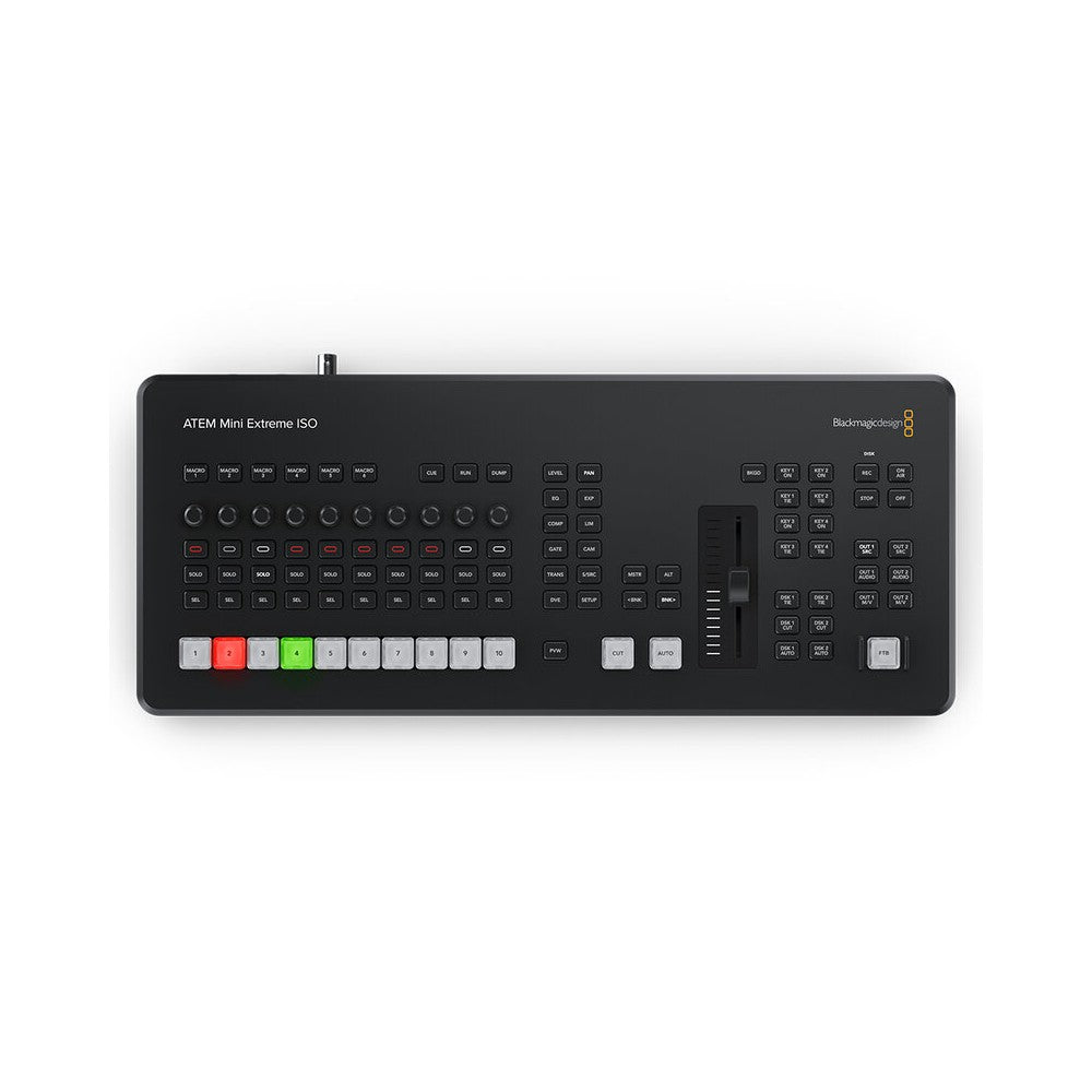 Blackmagic Design Powerful live production switcher, 8 HDMI inputs, 3 HDMI outputs, built-in streaming, multi-view, CFexpress and