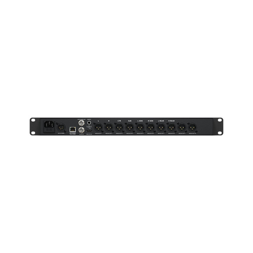 Blackmagic Design Rack-mounted converter that transforms 12G-SDI and SMPTE-2110 IP signals into HDMI, Ultra HD support up to 216