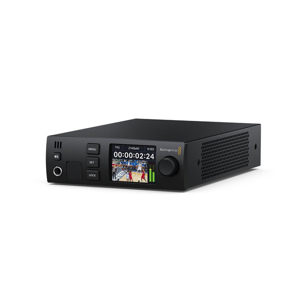 Blackmagic Design Professional standards converter among SMPTE-2110 IP, 12G-SDI and HDMI video formats, Ultra HD up to 2160p 60