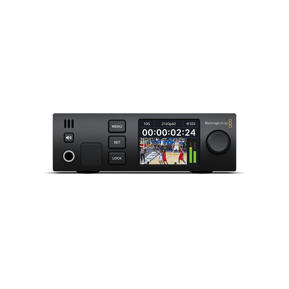 Blackmagic Design Professional standards converter among SMPTE-2110 IP, 12G-SDI and HDMI video formats, Ultra HD up to 2160p 60