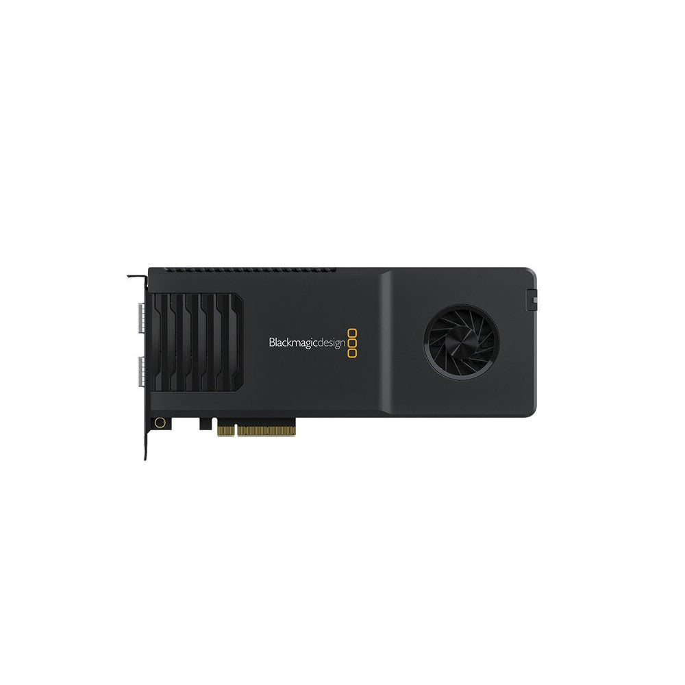 Blackmagic Design High-speed video capture and playback card for  2110 IP broadcast systems, 8 Ultra HD channels via  100G Ether