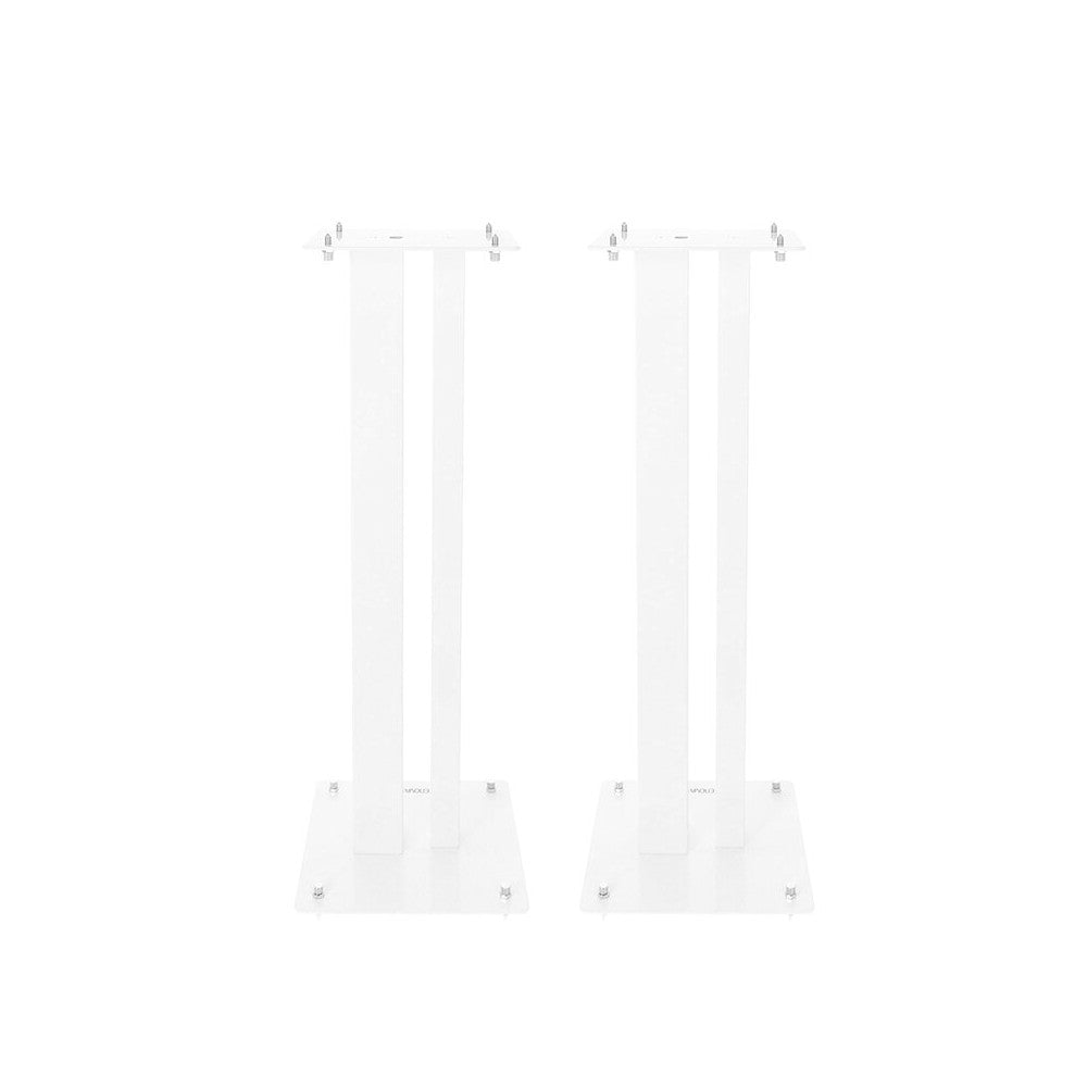 Soportes para altavoces Enova Hifi, 80 cm de alto, carga máxima 70 kg, acabado blanco, se entregan por pares