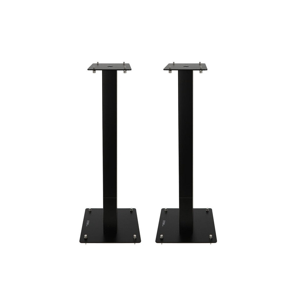 Enova Hifi Loudspeaker stands, 80 cm high, maximum load 70 kg, black finish, delivered in pairs