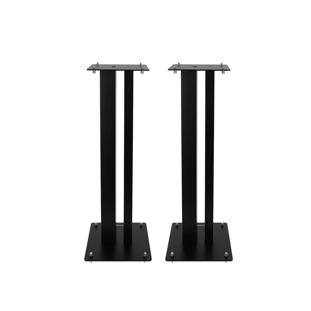 Enova Hifi Loudspeaker stands, 80 cm high, maximum load 70 kg, black finish, delivered in pairs