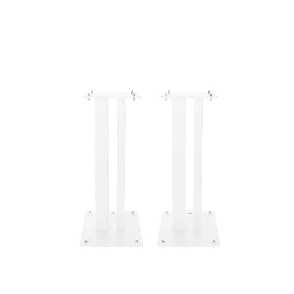 Soportes para altavoces Enova Hifi, 60 cm de alto, carga máxima 70 kg, acabado blanco, se entregan en pares