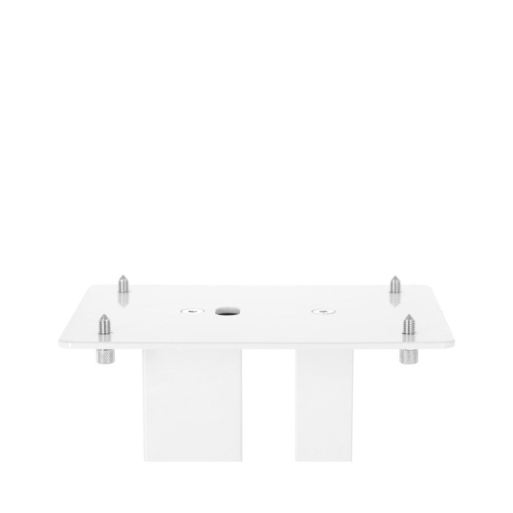 Soportes para altavoces Enova Hifi, 60 cm de alto, carga máxima 70 kg, acabado blanco, se entregan en pares