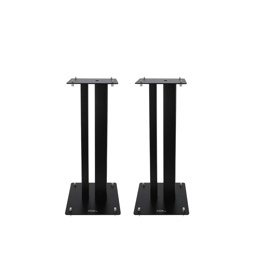 Enova Hifi Loudspeaker stands, 60 cm high, maximum load 70 kg, black finish, delivered in pairs