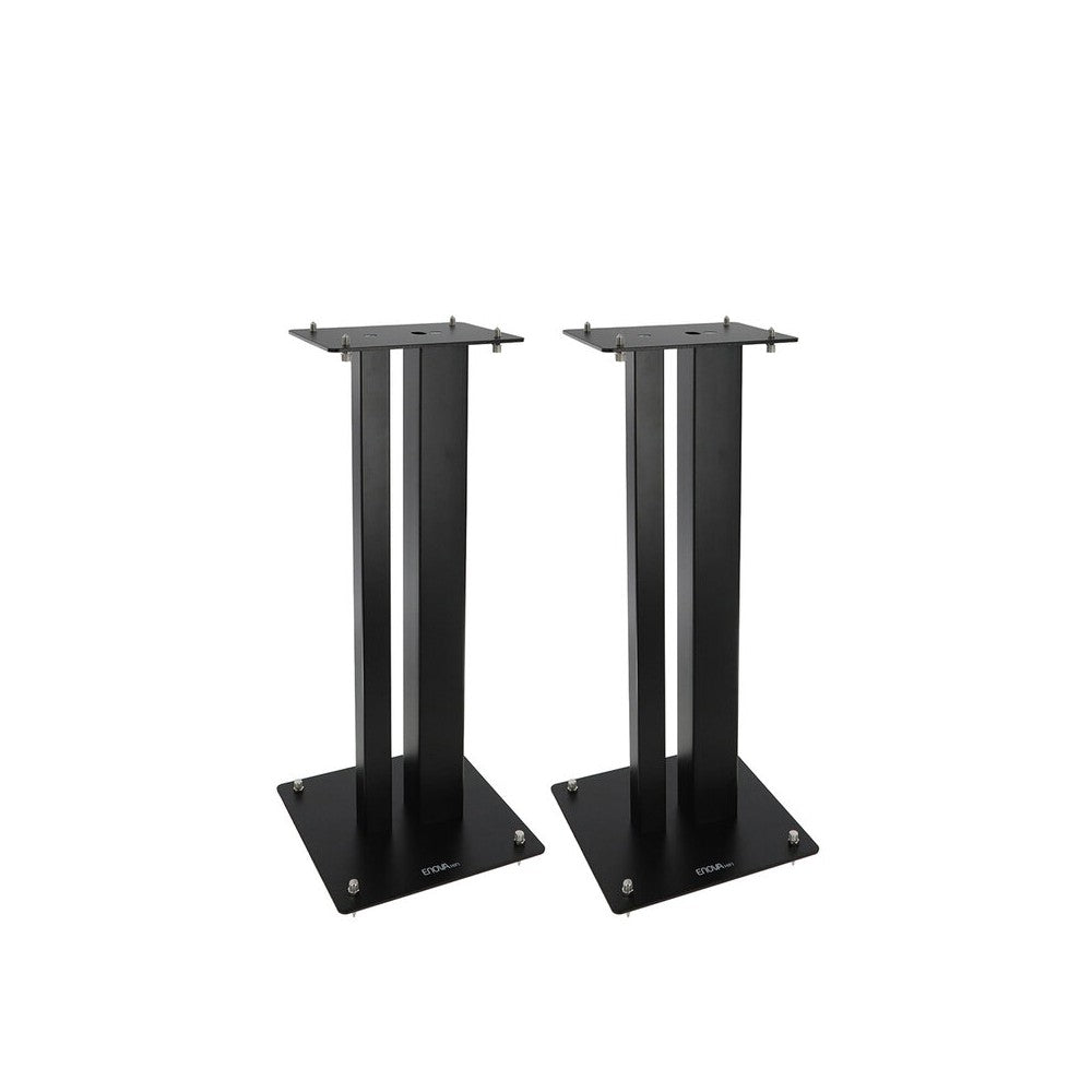 Enova Hifi Loudspeaker stands, 60 cm high, maximum load 70 kg, black finish, delivered in pairs