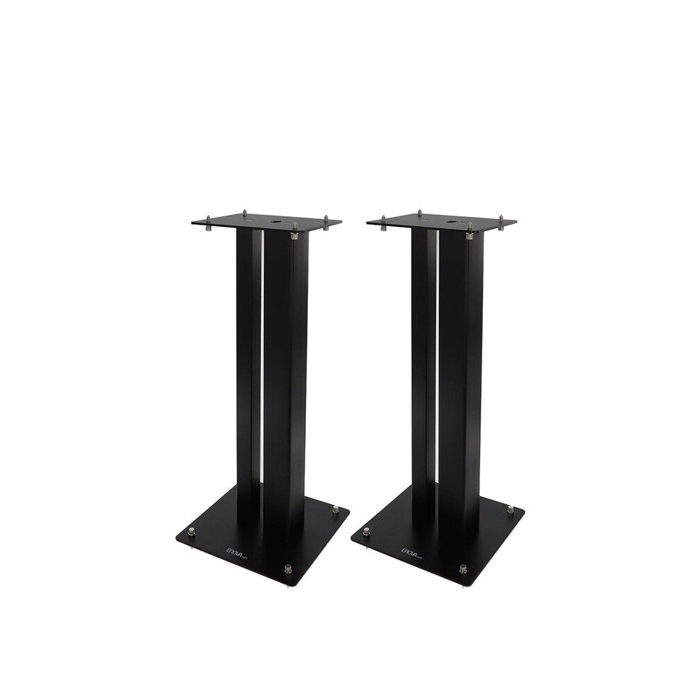 Enova Hifi Loudspeaker stands, 60 cm high, maximum load 70 kg, black finish, delivered in pairs
